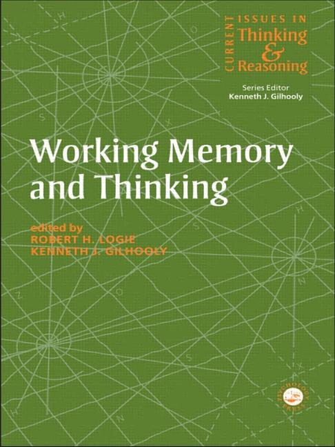 Working Memory And Thinking by Kenneth Gilhooly, Paperback | Indigo Chapters