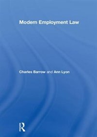 Modern Employment Law by Charles Barrow, Hardcover | Indigo Chapters
