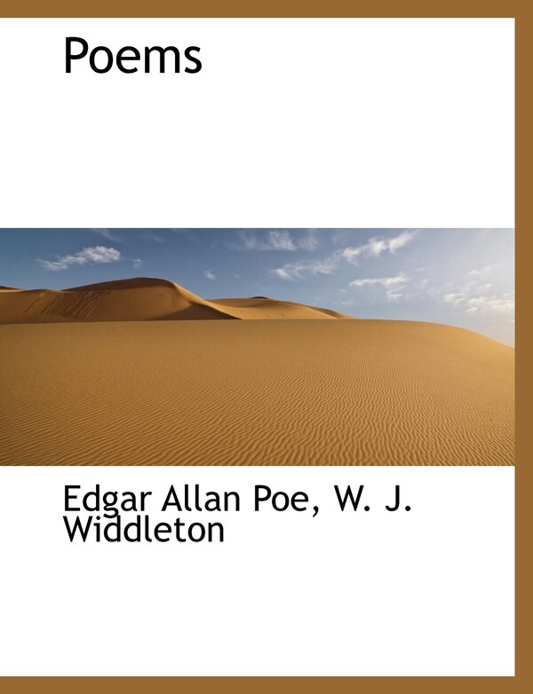 Poems by Edgar Allan Poe, Paperback | Indigo Chapters