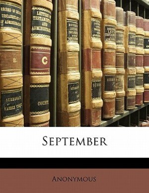 September by Anonymous, Paperback | Indigo Chapters