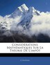 Considérations Mathématiques Sur La Théorie De L'impôt by G Fauveau, Paperback | Indigo Chapters