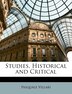 Studies Historical and Critical by Pasquale Villari, Paperback | Indigo Chapters