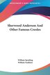 Sherwood Anderson And Other Famous Creoles by William Spratling, Hardcover | Indigo Chapters
