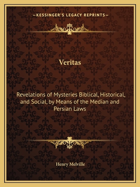 Veritas by Henry Melville, Paperback | Indigo Chapters