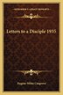 Letters to a Disciple 1935 by Eugene Milne Cosgrove, Paperback | Indigo Chapters