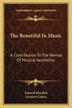 The Beautiful In Music by Eduard Hanslick, Paperback | Indigo Chapters