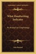 What Handwriting Indicates by John Rexford, Paperback | Indigo Chapters