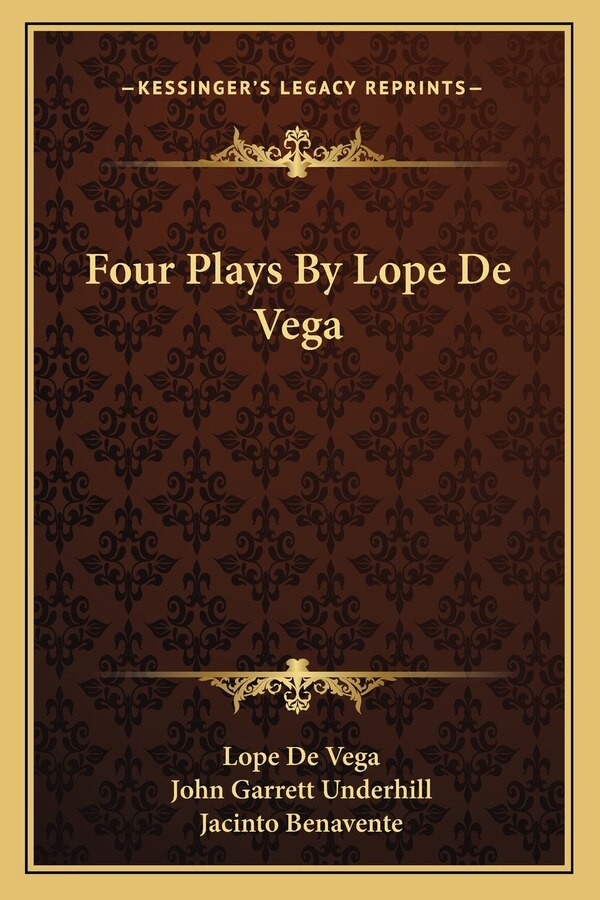 Four Plays By Lope De Vega, Paperback | Indigo Chapters