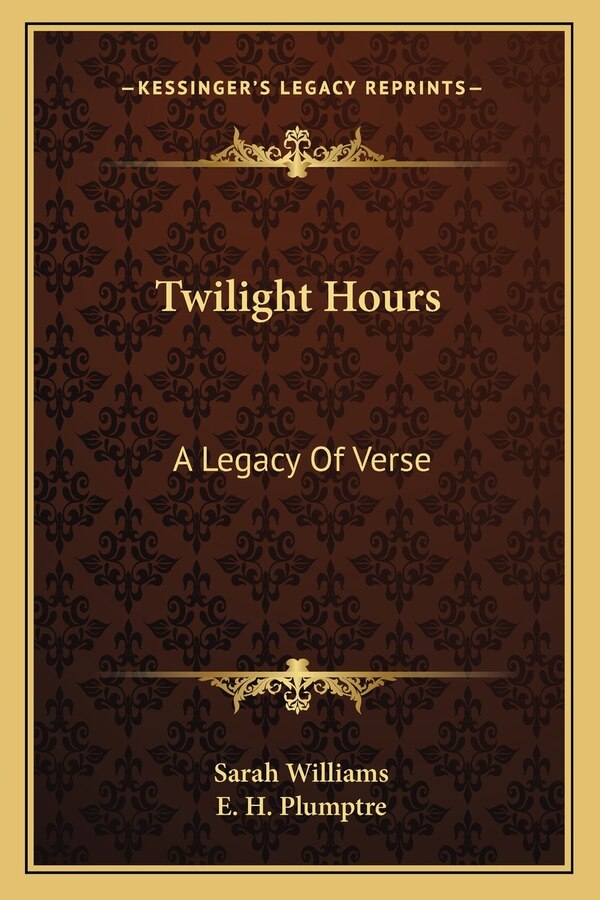 Twilight Hours by Sarah Williams, Paperback | Indigo Chapters