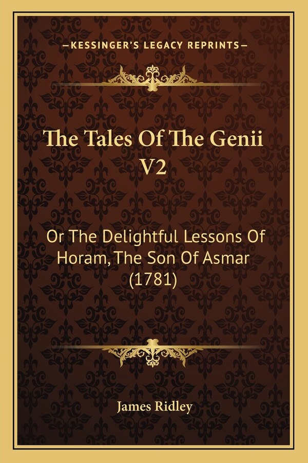 The Tales Of The Genii V2 by James Ridley, Paperback | Indigo Chapters
