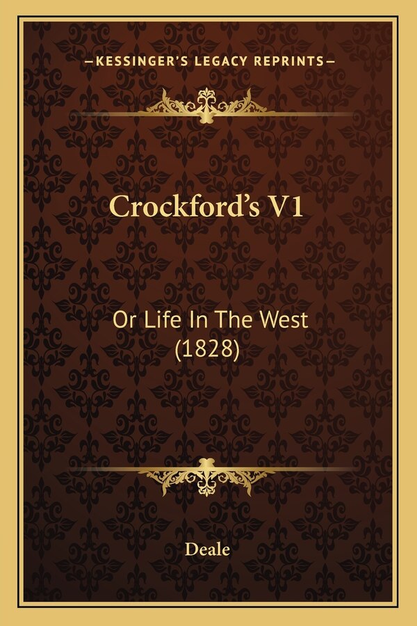 Crockford's V1 by Deale Deale, Paperback | Indigo Chapters
