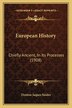 European History by Denton Jaques Snider, Paperback | Indigo Chapters