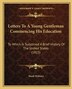 Letters to a Young Gentleman Commencing His Education by Noah Webster, Paperback | Indigo Chapters