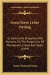 Good Form Letter Writing by Arthur Wentworth Eaton, Paperback | Indigo Chapters