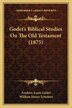 Godet's Biblical Studies On The Old Testament (1875) by Frederic Louis Godet, Paperback | Indigo Chapters