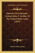 Memoir Of Lieutenant-Colonel John T. Greble Of The United States Army (1870) by Benson John Lossing, Paperback | Indigo Chapters