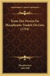 Traite Des Pierres De Theophraste Traduit Du Grec (1754) by Theophrastus Theophrastus, Paperback | Indigo Chapters