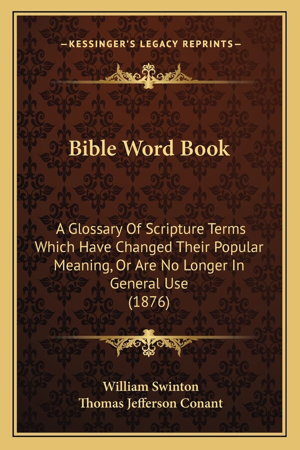 Bible Word Book by William Swinton, Paperback | Indigo Chapters