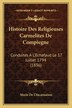 Histoire Des Religieuses Carmelites De Compiegne by Marie De L'incarnation, Paperback | Indigo Chapters