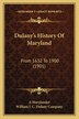 Dulany's History Of Maryland by A A Marylander, Paperback | Indigo Chapters