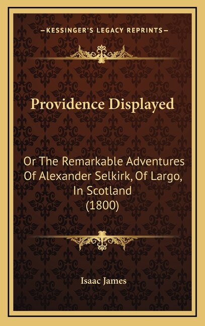 Providence Displayed by Isaac James, Hardcover | Indigo Chapters