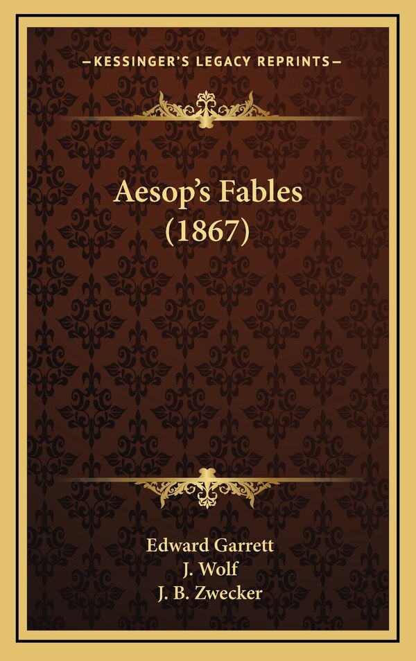 Aesop's Fables (1867) by J Wolf, Hardcover | Indigo Chapters