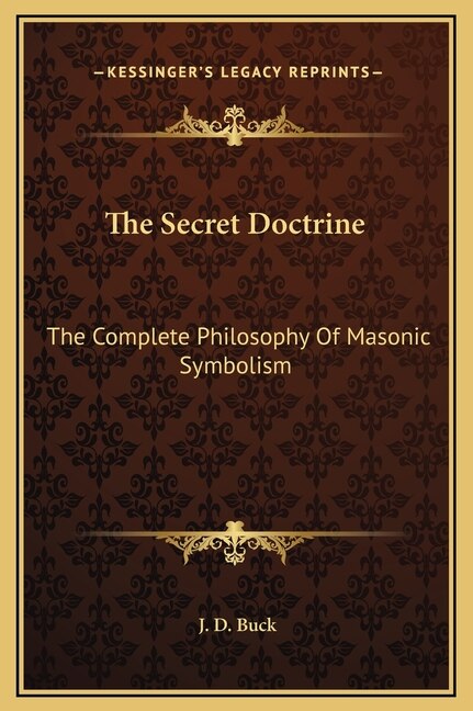 The Secret Doctrine by J D Buck, Hardcover | Indigo Chapters