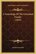 A Genealogy Of The Greenleaf Family (1854) by Jonathan Greenleaf, Hardcover | Indigo Chapters