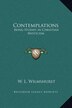 Contemplations by W L Wilmshurst, Hardcover | Indigo Chapters