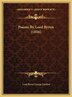 Poems By Lord Byron (1816) by Lord Byron George Gordon, Hardcover | Indigo Chapters