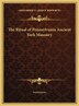 The Ritual of Pennsylvania Ancient York Masonry by Anonymous, Hardcover | Indigo Chapters