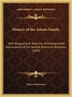 History of the Adams Family by Henry Whittemore, Hardcover | Indigo Chapters