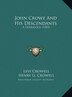 John Crowe And His Descendants by Levi Crowell, Hardcover | Indigo Chapters