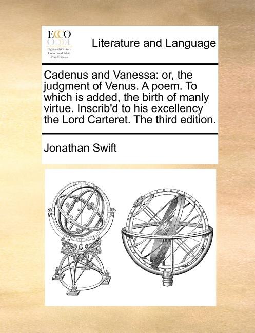 Cadenus and Vanessa by JONATHAN SWIFT, Paperback | Indigo Chapters