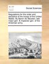 Regulations For The Order And Discipline Of The Troops Of The United States. By Baron De Steuben Late Major Gen. & Inspector Gen. Of The