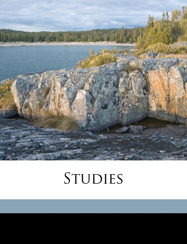 Studies Volume 3-5 by University University of Cincinnati, Paperback | Indigo Chapters