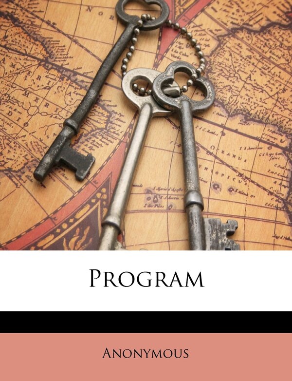 Program by Anonymous, Paperback | Indigo Chapters