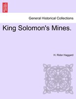 King Solomon's Mines.
