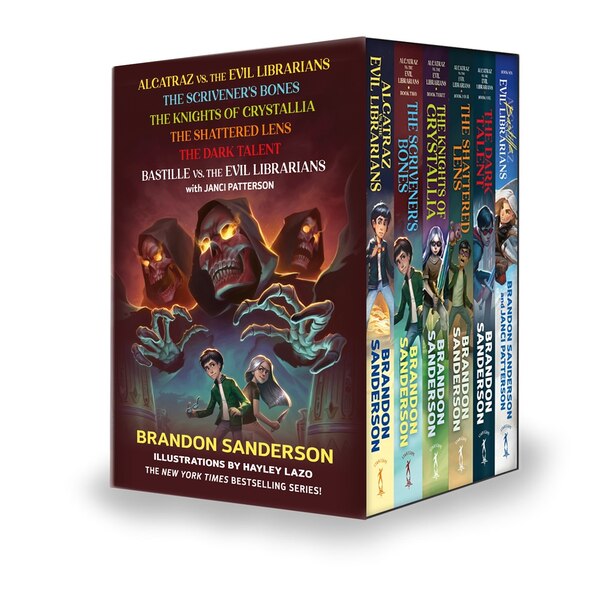 Alcatraz Versus the Evil Librarians TPB Boxed Set: Books 1-6 by Brandon Sanderson, Boxed Set/Slip Case/Casebound | Indigo Chapters