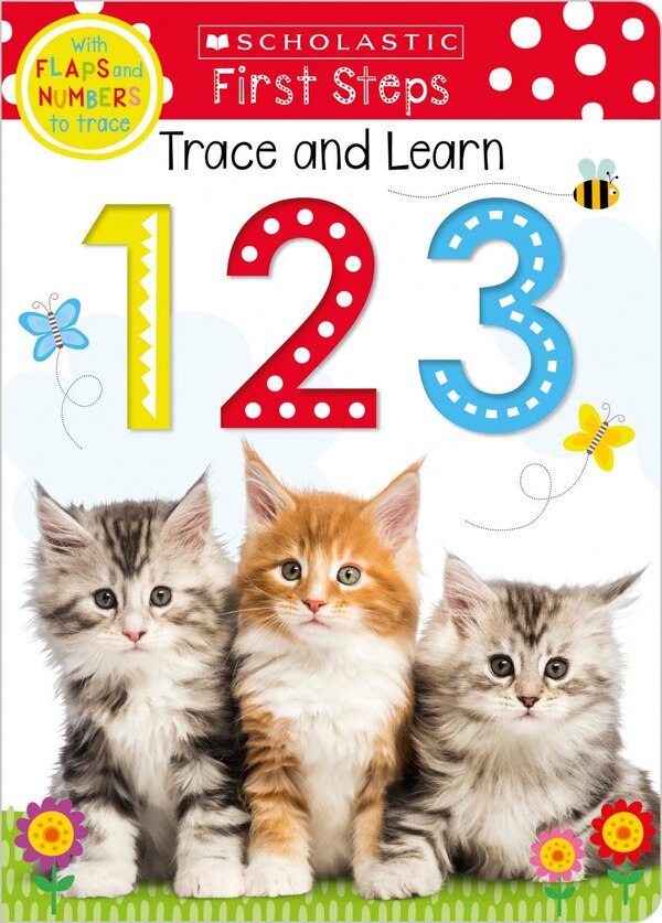 Trace and Learn 123: Scholastic Early Learners (Trace and Learn), Board Book | Indigo Chapters