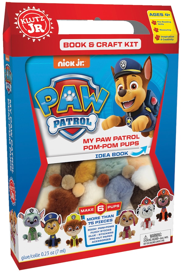 My Paw Patrol Pom-Pom Pups by Editors of Klutz, Hardcover | Indigo Chapters