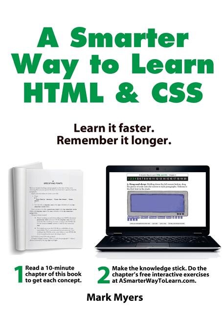 A Smarter Way to Learn HTML & CSS by Mark Myers, Paperback | Indigo Chapters