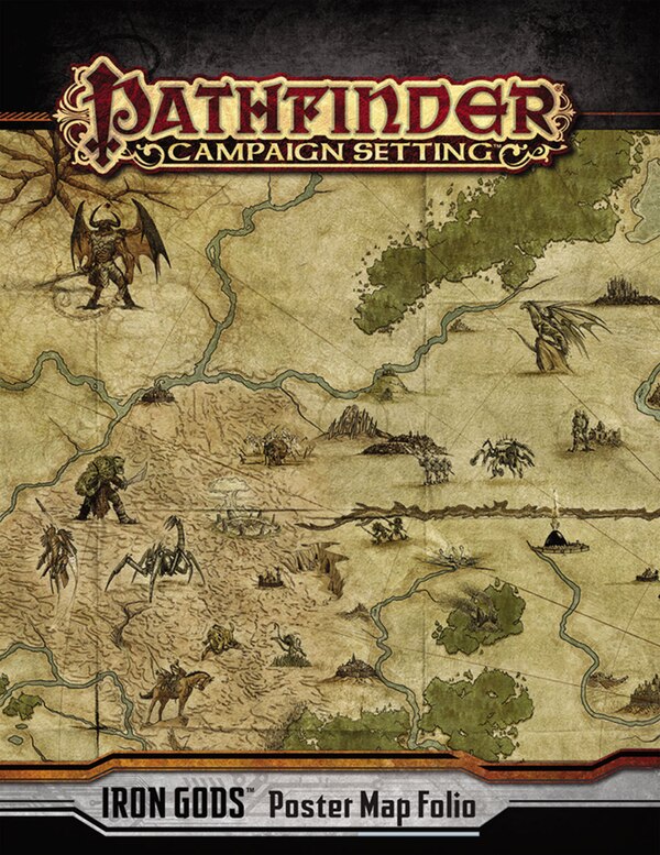 Pathfinder Campaign Setting: Iron Gods Poster Map Folio by Paizo Staff, Paperback | Indigo Chapters