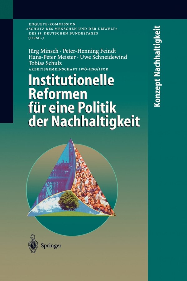 Institutionelle Reformen für eine Politik der Nachhaltigkeit by Jörg Minsch Hardcover | Indigo Chapters