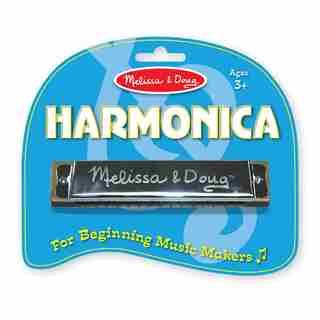 Melissa & Doug Beginner Extra-Large Metal Harmonica