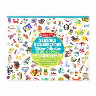 Melissa and Doug Sticker Collection Book Seasons and Celebrations 1000+ Stickers