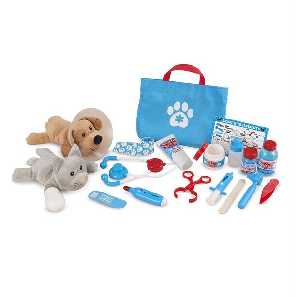 Melissa and Doug® Playset Examine and Treat Pet Vet