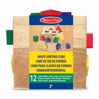 Melissa & Doug Shape Sorting Cube