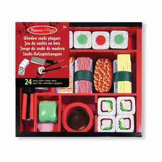 Melissa and Doug Wooden Sushi Slicing Playset