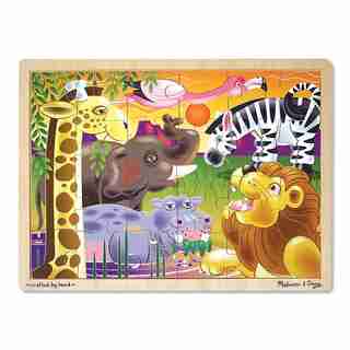 Melissa & Doug African Plains Jigsaw 24 Piece Puzzle